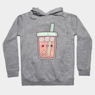 Cute Tea Bag Ice Tea Cutie Pun Hoodie